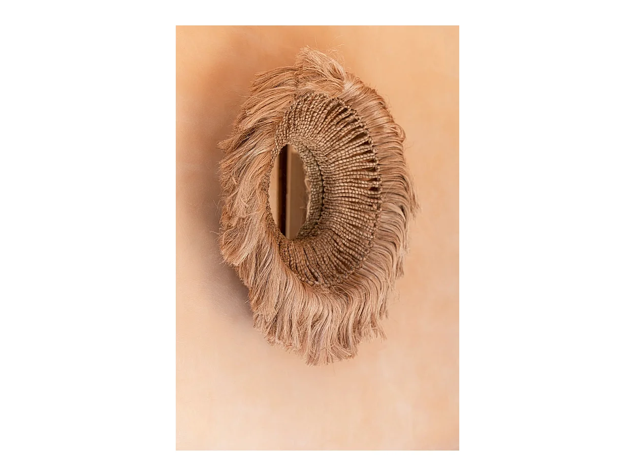 Le Miroir Abaca Solomon - Naturel