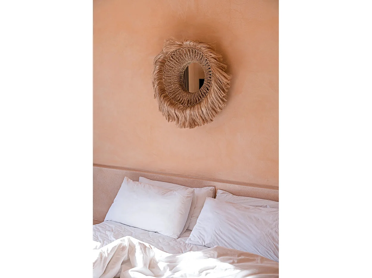 Le Miroir Abaca Solomon - Naturel