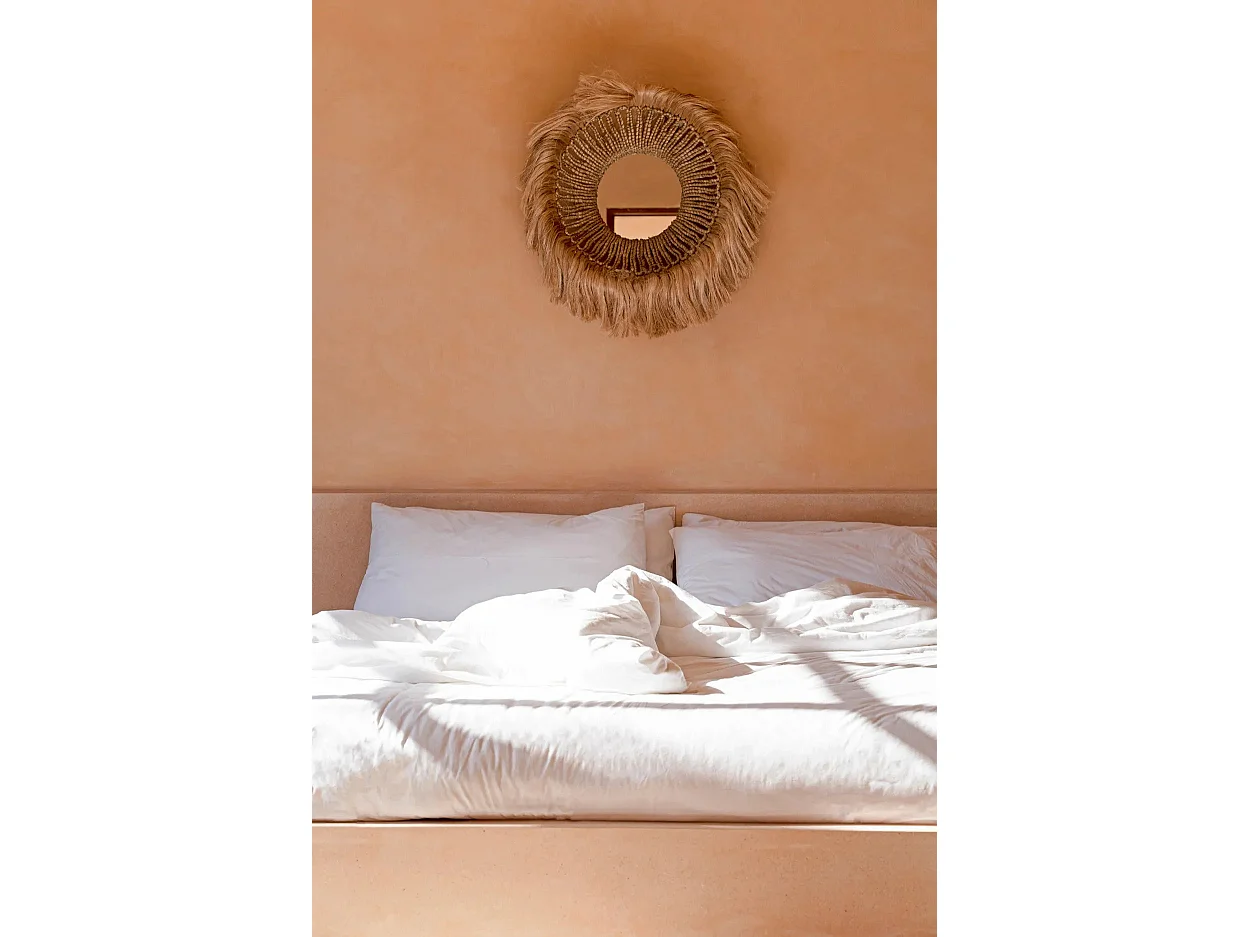 Le Miroir Abaca Solomon - Naturel