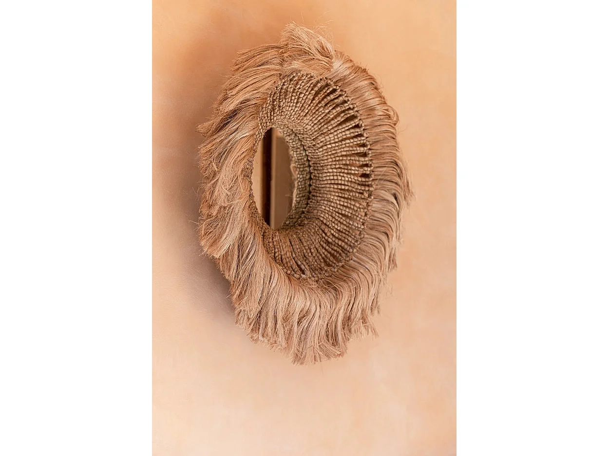 Le Miroir Abaca Solomon - Naturel