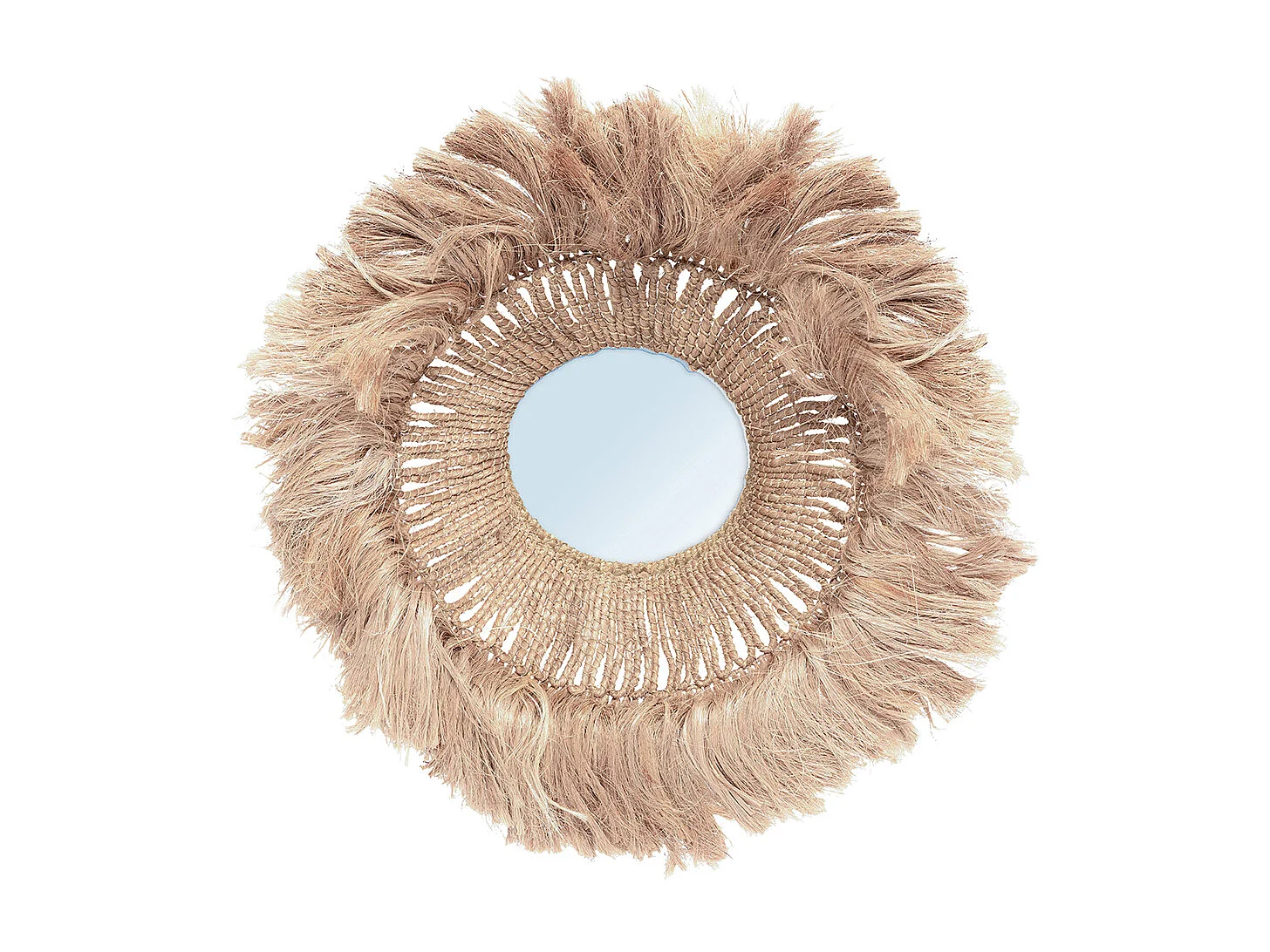 Le Miroir Abaca Solomon - Naturel