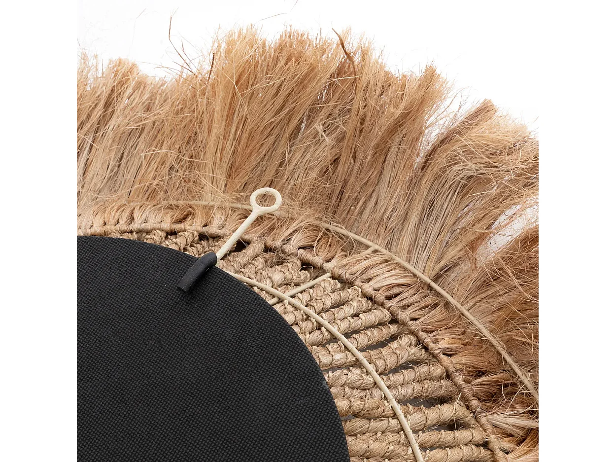 Le Miroir Abaca Solomon - Naturel