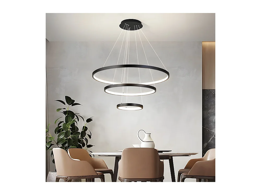 Lampe Suspendue Toolight LHJ013-CP3 Black