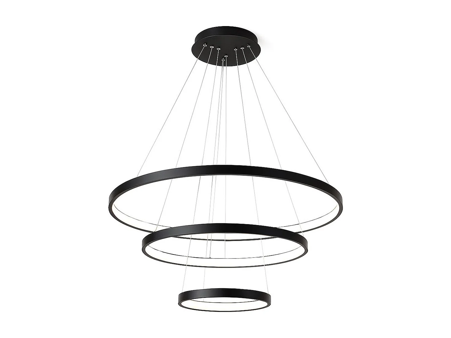 Hanglamp Toolight LHJ013-CP3 Black