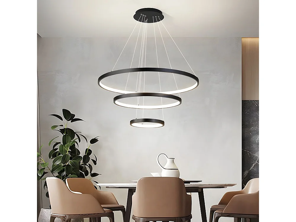 Hanglamp Toolight LHJ013-CP3 Black