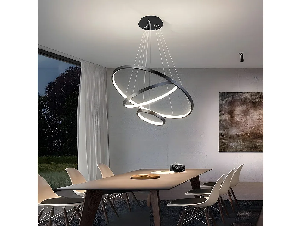 Hanglamp Toolight LHJ013-CP3 Black