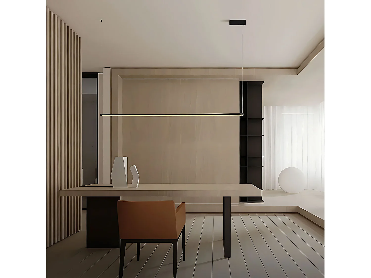 Lampe Suspendue Toolight LHJ031-CP Black