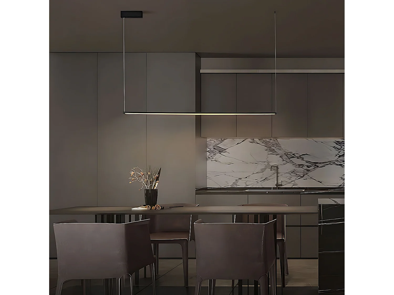 Lampe Suspendue Toolight LHJ031-CP Black