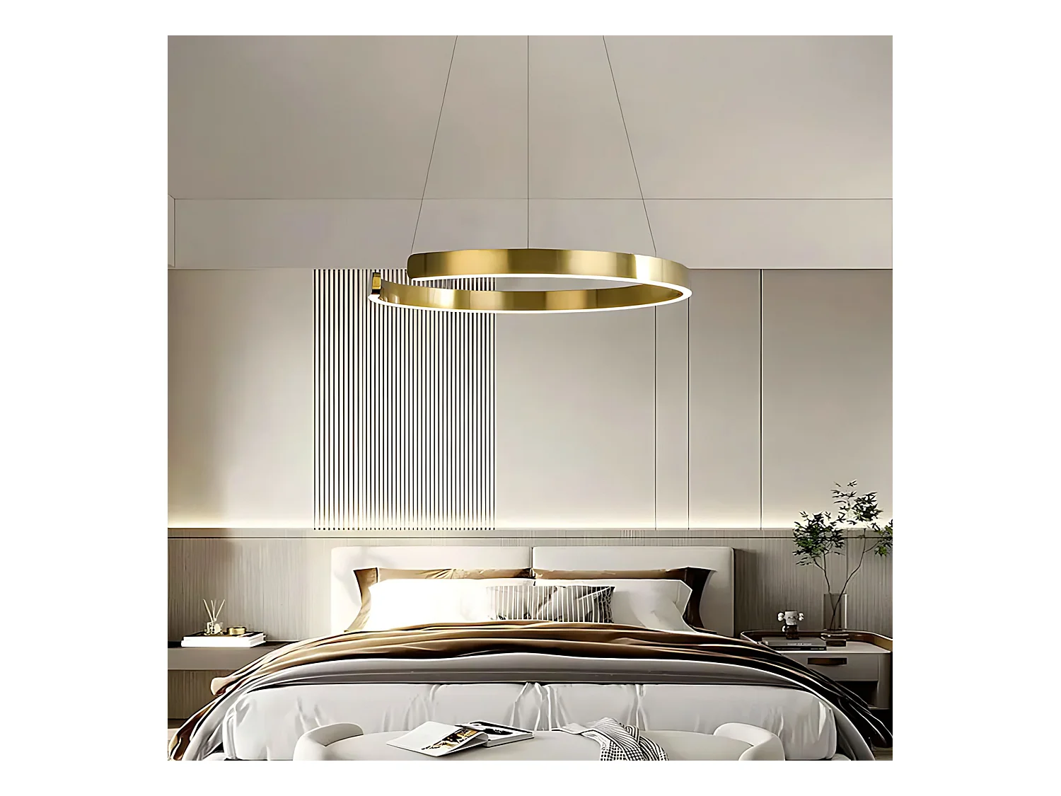 Lampe Suspendue Toolight LHJ052-CP1 C Gold