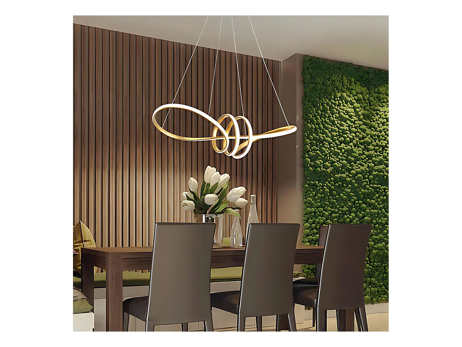 Lampe Suspendue Toolight LHJ036-CP Gold