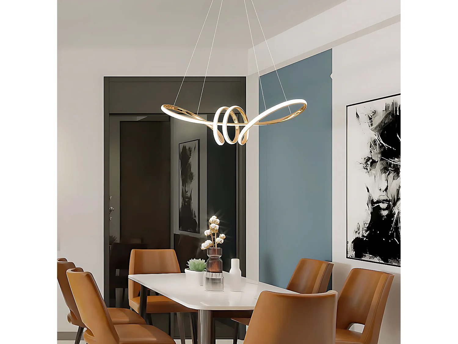 Hanglamp Toolight LHJ036-CP Gold