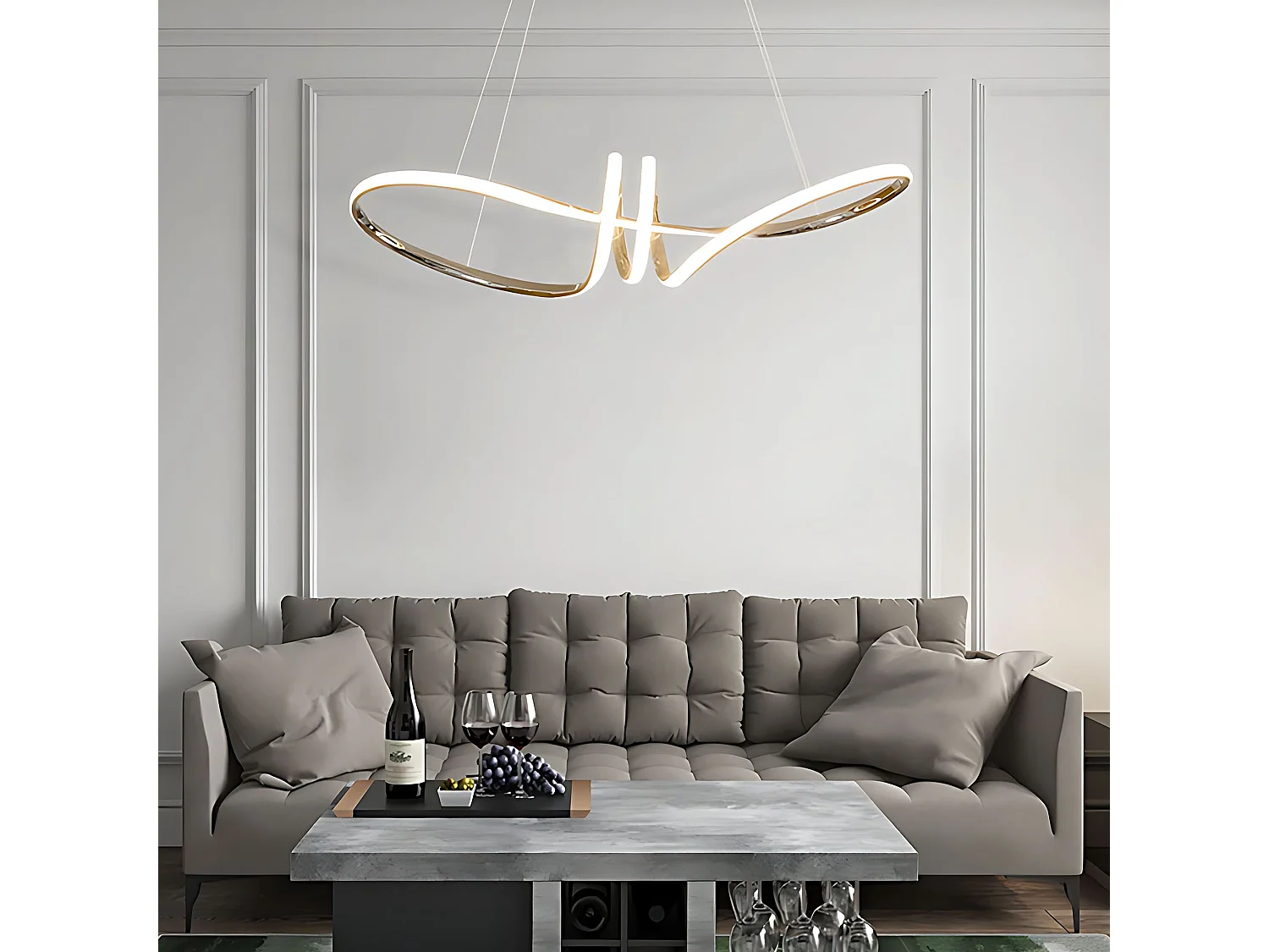 Hanglamp Toolight LHJ036-CP Gold
