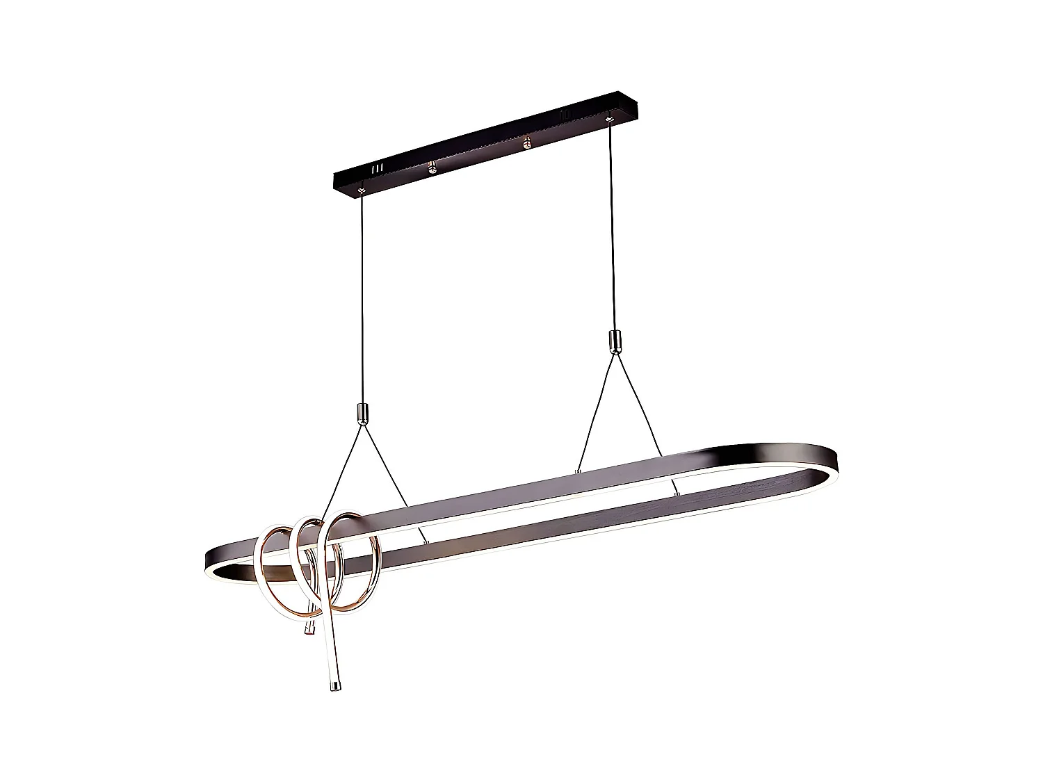 Lampe Suspendue Toolight LHJ040-CP Black