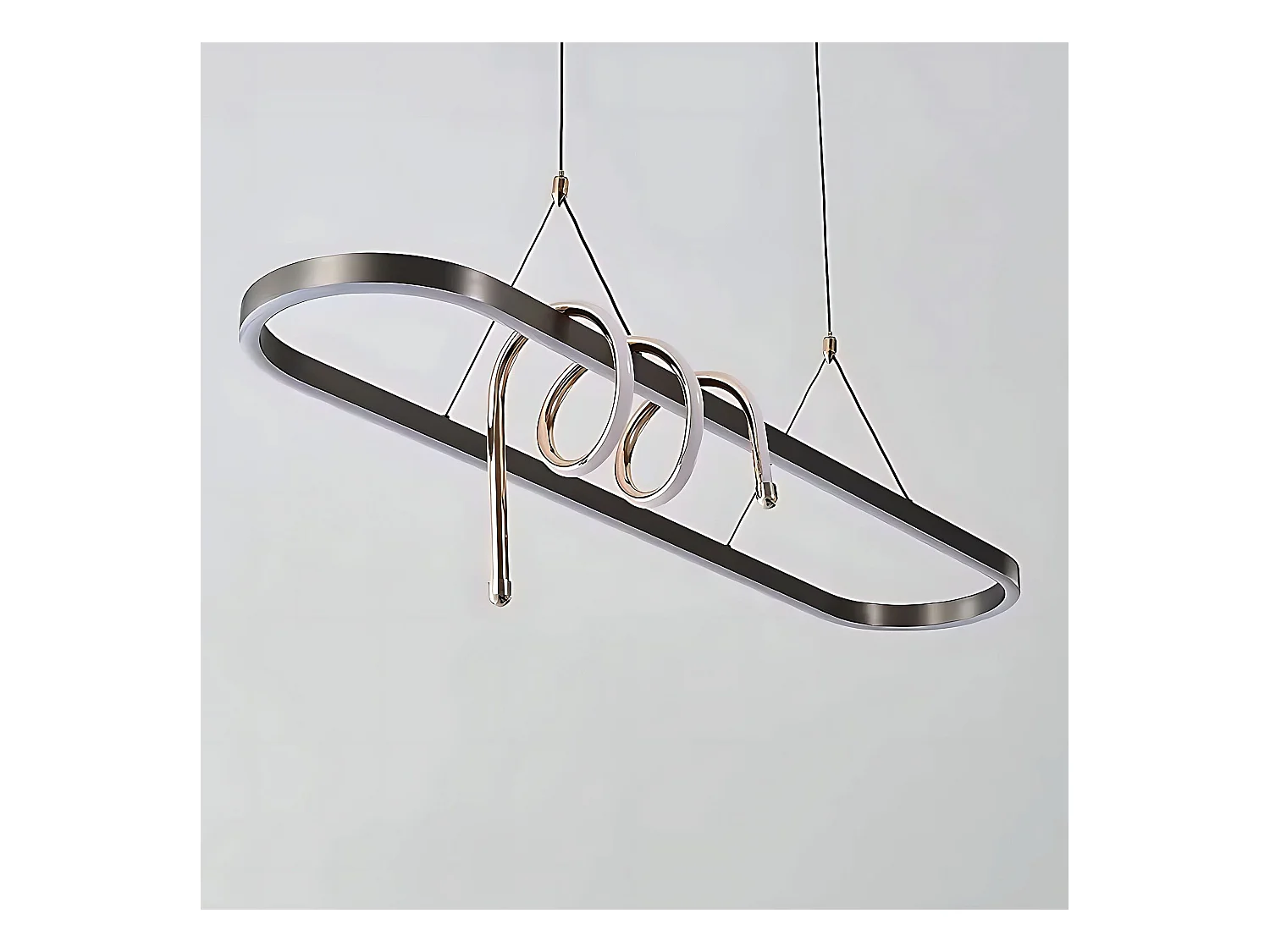 Lampe Suspendue Toolight LHJ040-CP Black