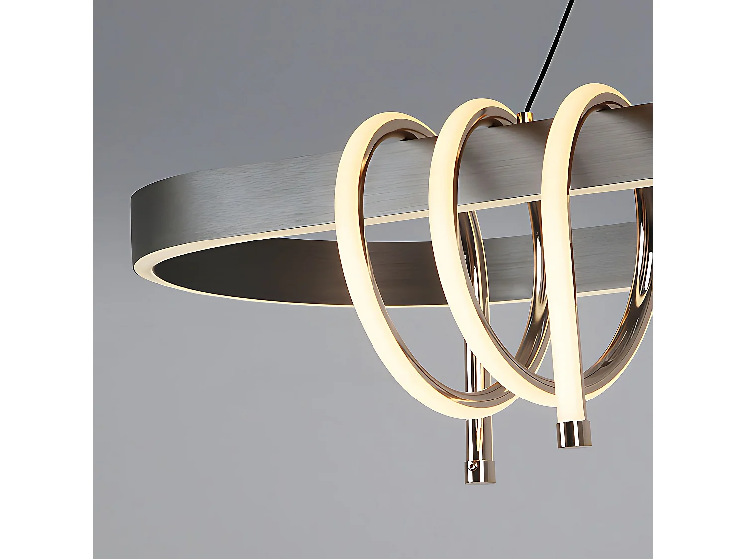 Lampe Suspendue Toolight LHJ040-CP Black