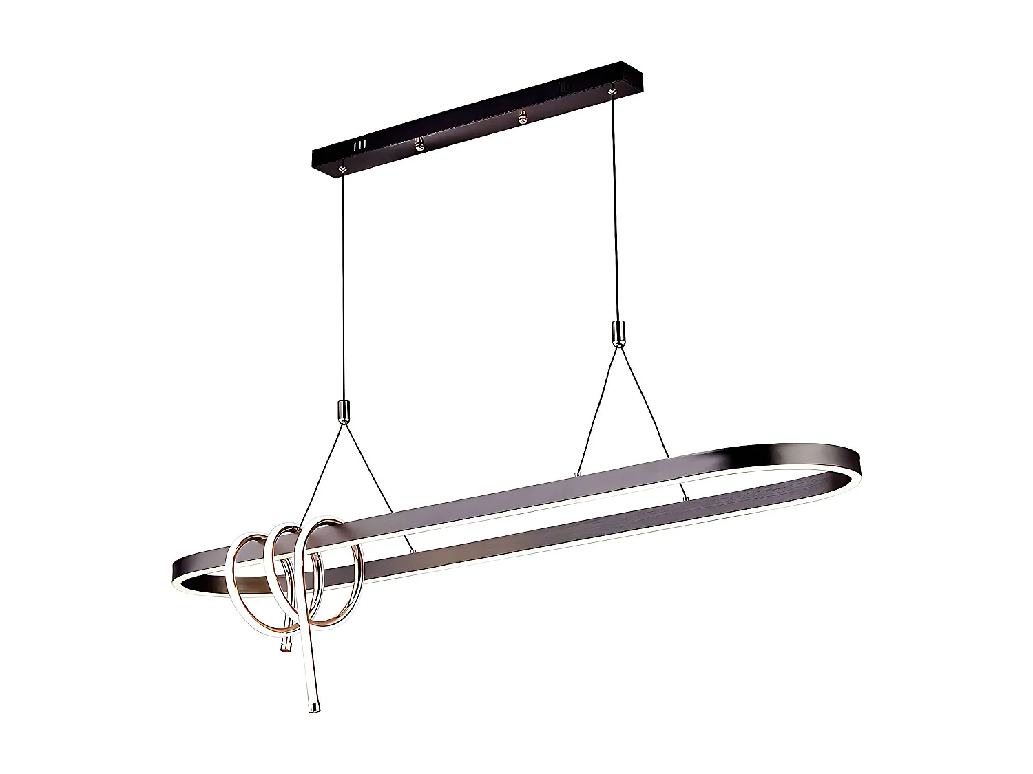 Lampe Suspendue Toolight LHJ040-CP Black