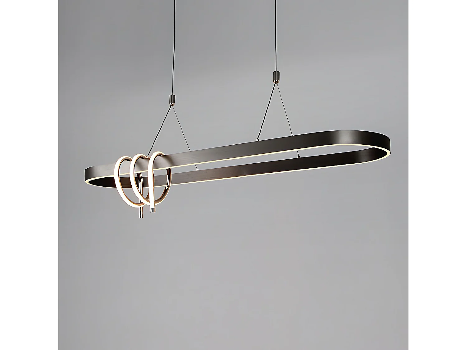 Lampe Suspendue Toolight LHJ040-CP Black