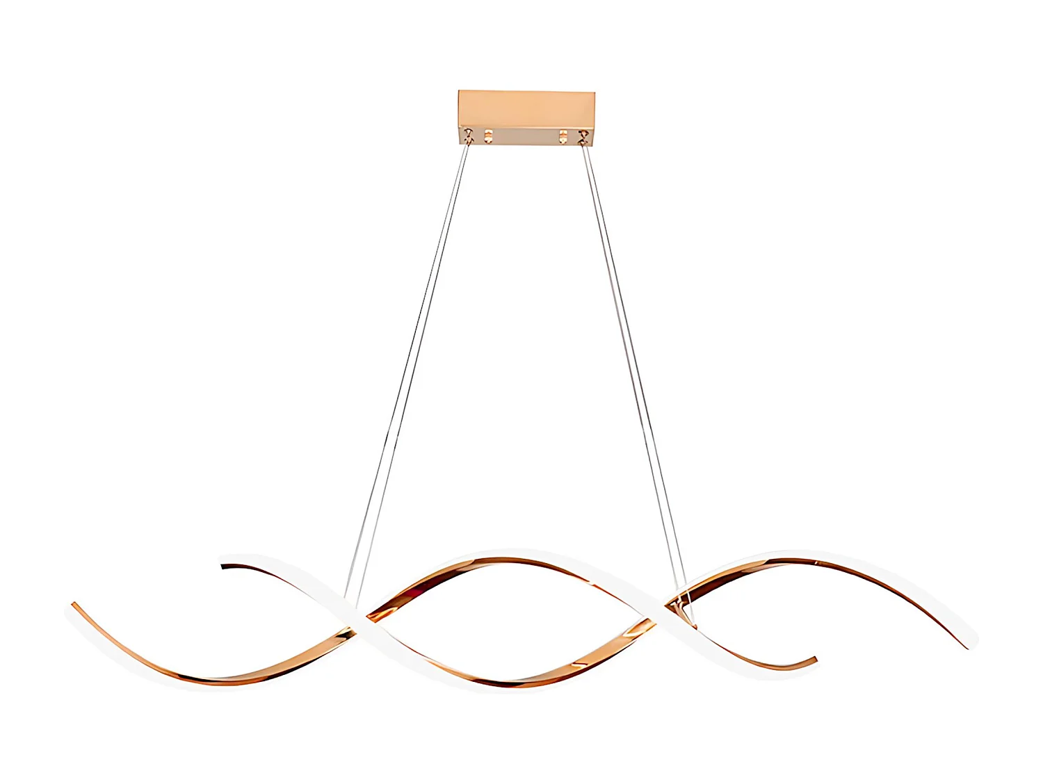 Toolight LHJ021-CP hængelampe rosaguld 110X16X30CM