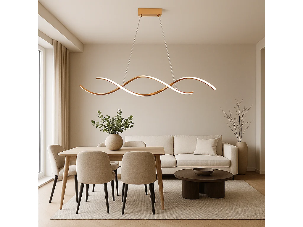 Lampe Suspendue Toolight LHJ021-CP Gold