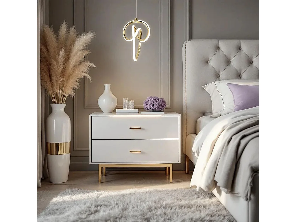 Hängande Taklampa Toolight Lhj092-1Cp Led Gold