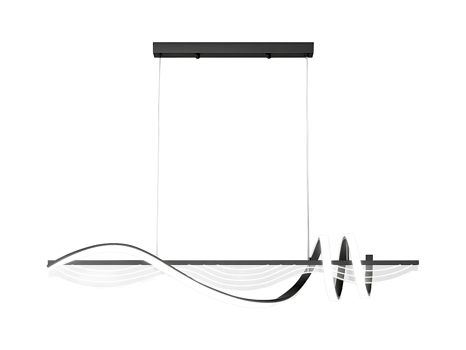 Lampe Suspendue Toolight LHJ041-CP Black