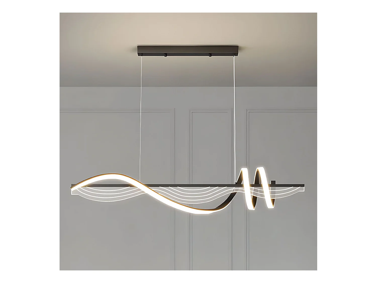 Lampe Suspendue Toolight LHJ041-CP Black