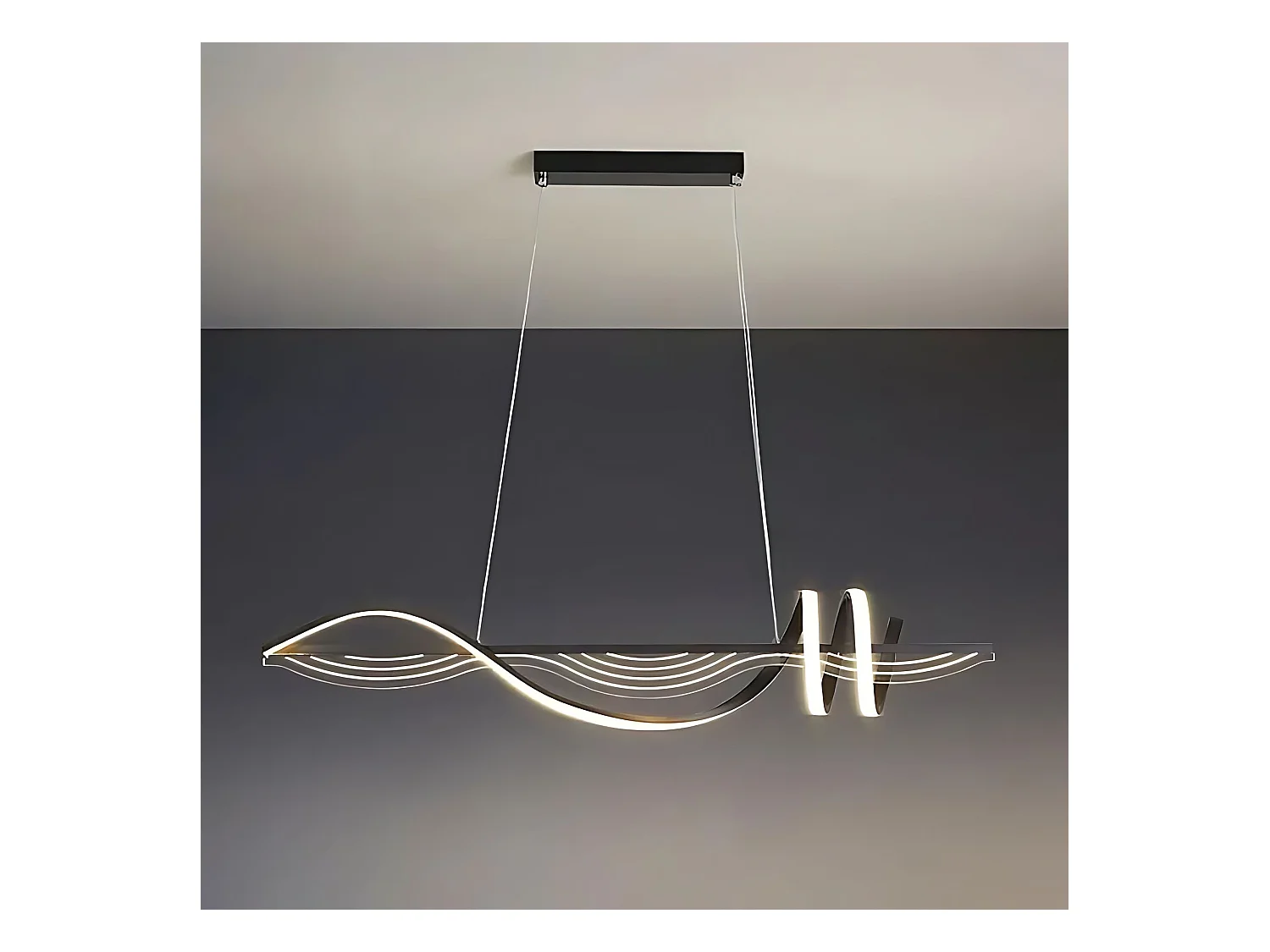 Lampe Suspendue Toolight LHJ041-CP Black