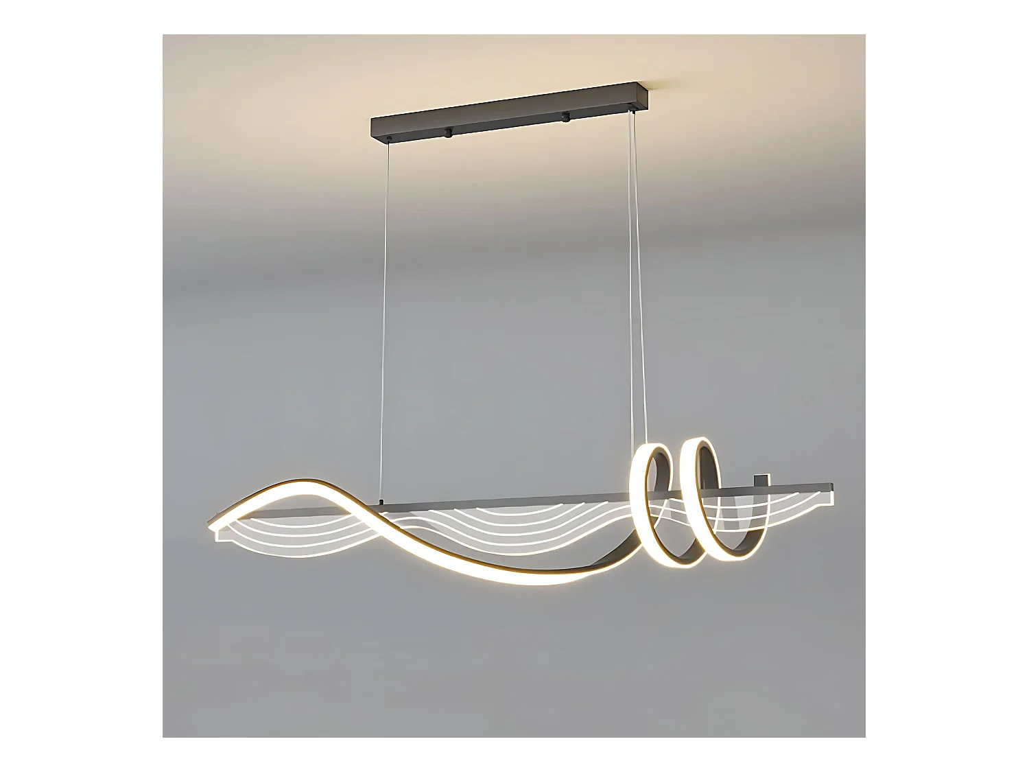 Lampe Suspendue Toolight LHJ041-CP Black