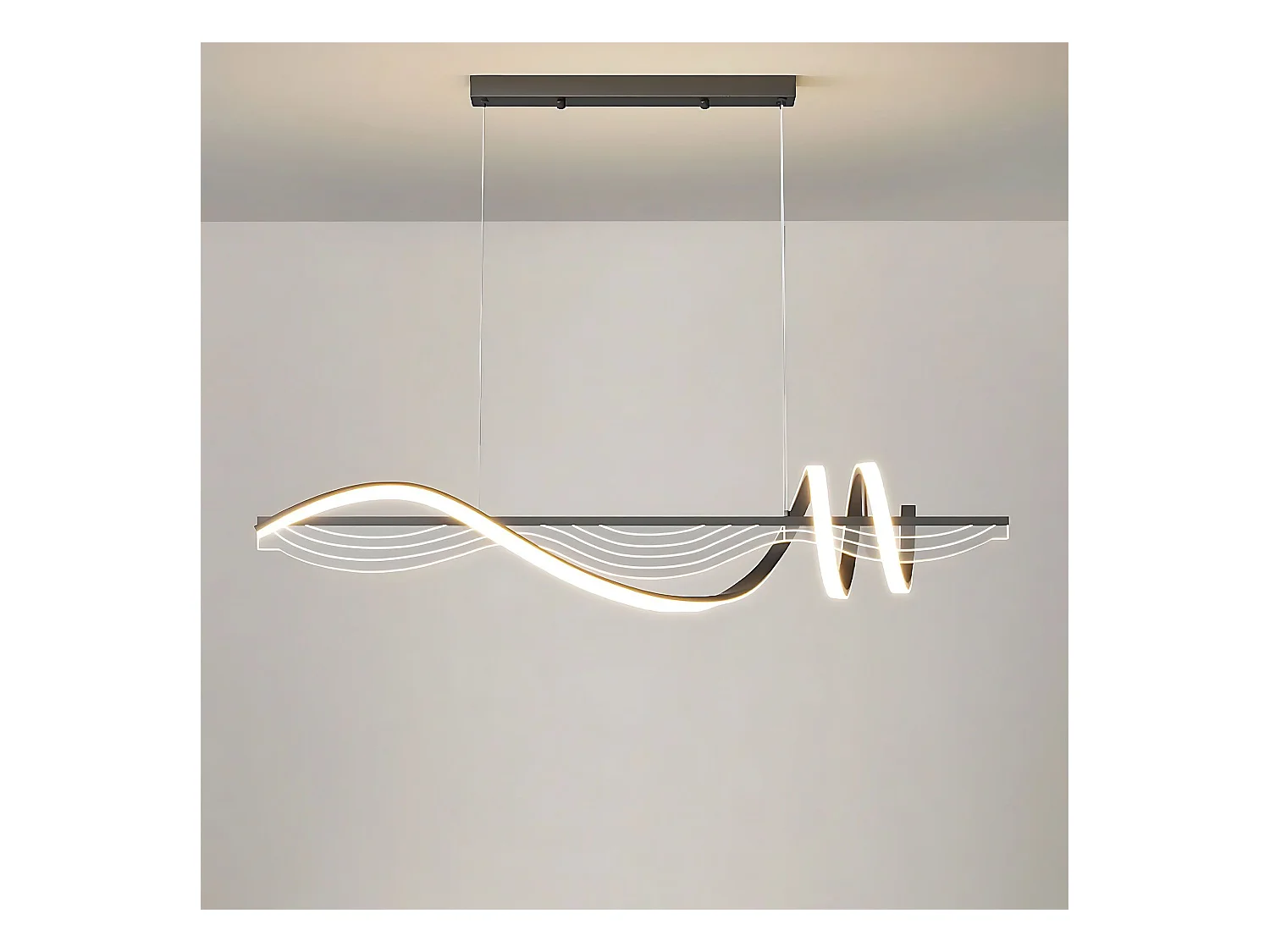 Lampe Suspendue Toolight LHJ041-CP Black