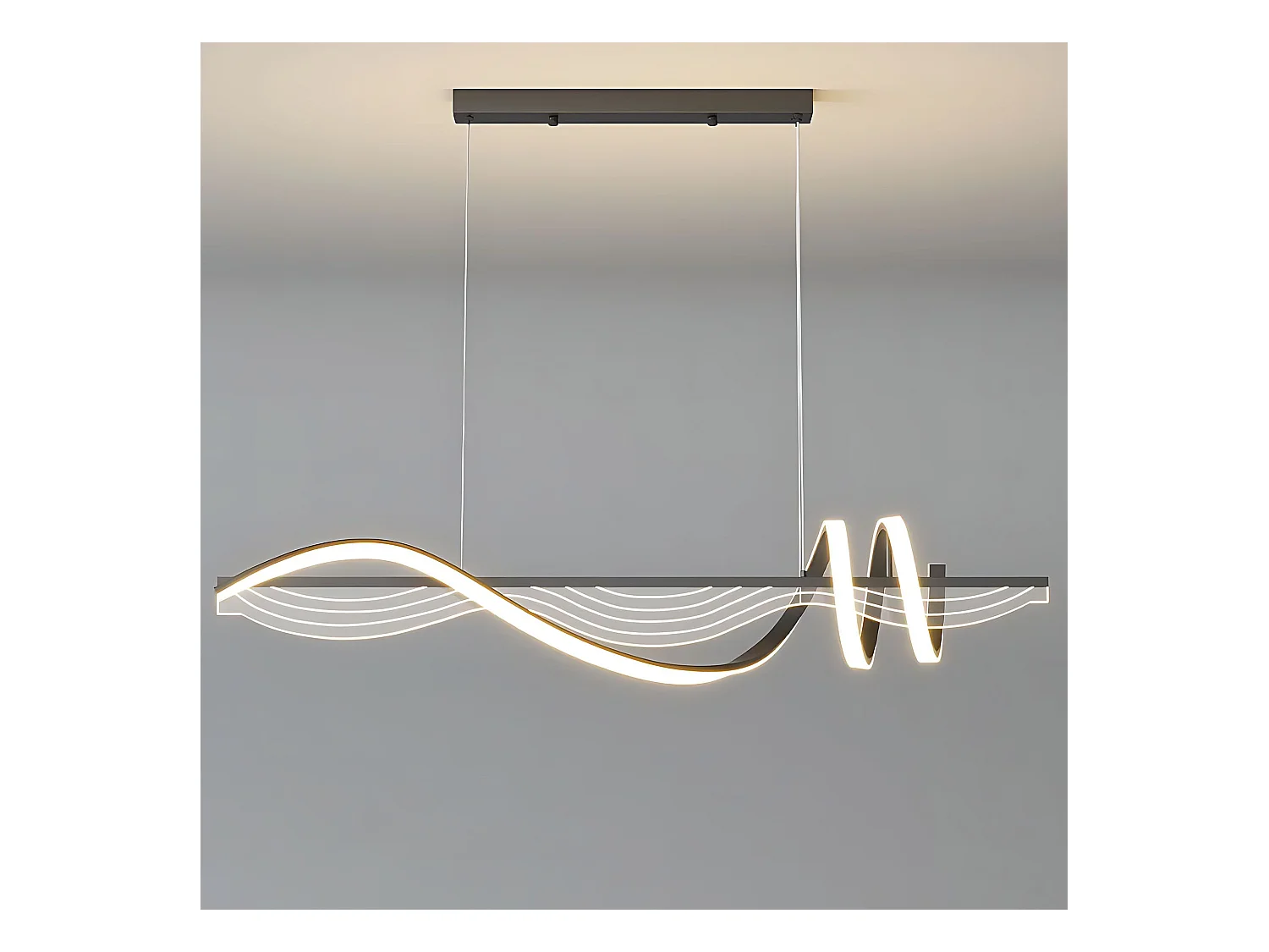 Lampe Suspendue Toolight LHJ041-CP Black