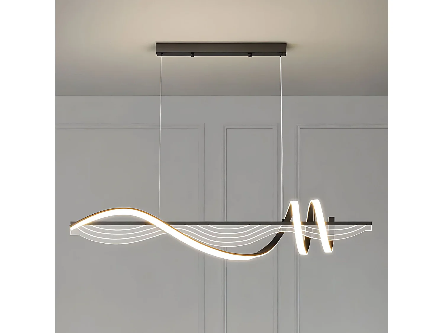 Lampe Suspendue Toolight LHJ041-CP Black