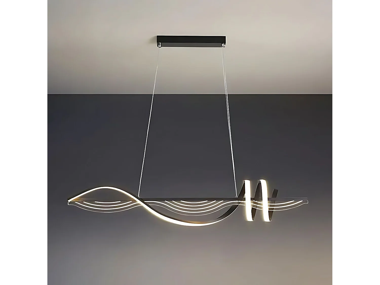 Lampe Suspendue Toolight LHJ041-CP Black