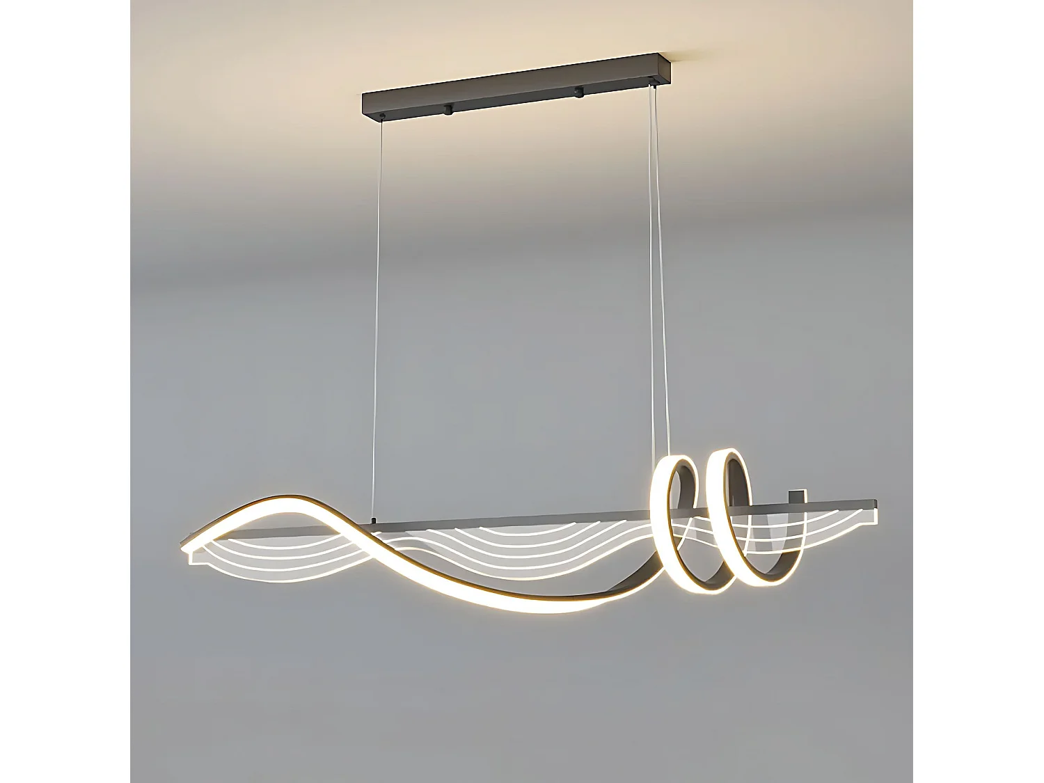 Lampe Suspendue Toolight LHJ041-CP Black