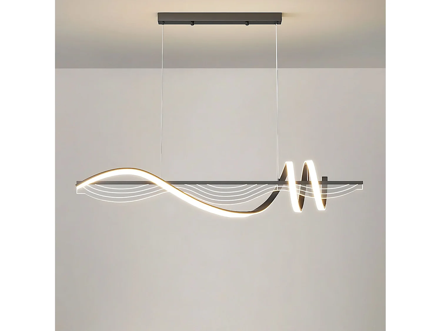 Lampe Suspendue Toolight LHJ041-CP Black