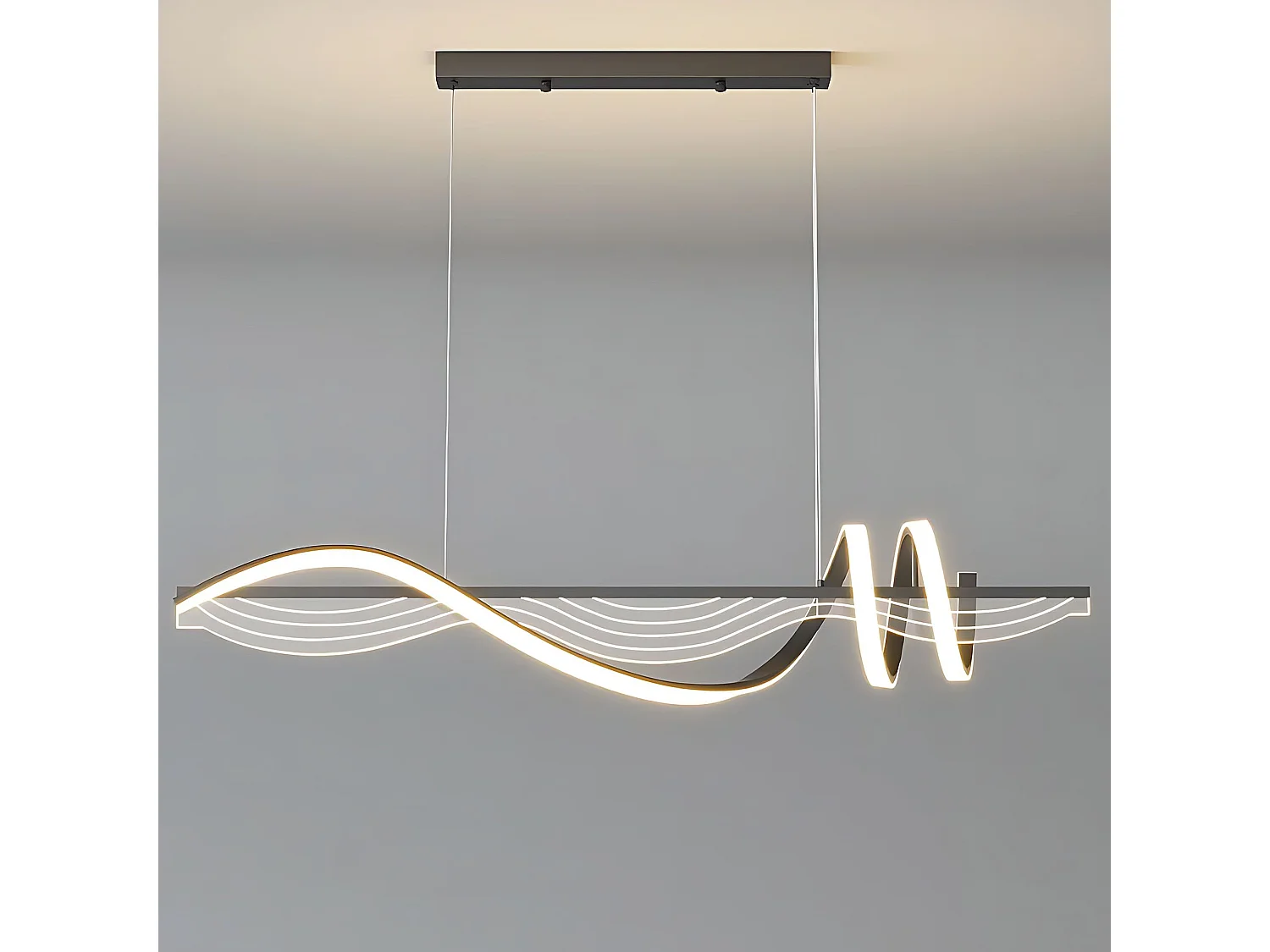 Lampe Suspendue Toolight LHJ041-CP Black