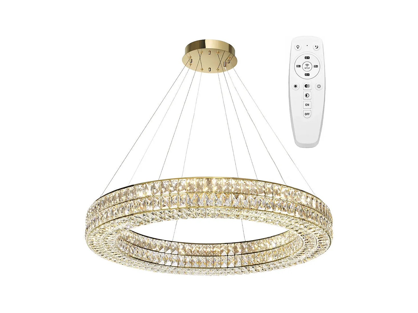 Lampe Suspendue Toolight LED APP1569-CP Gold