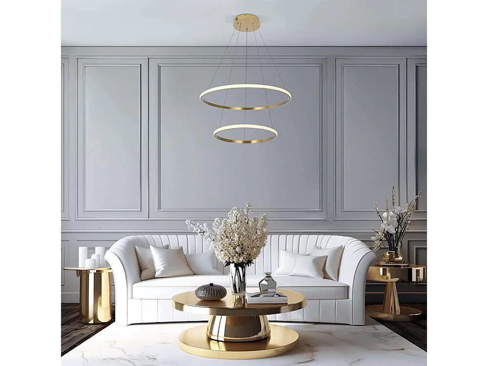 Lampe Suspendue Toolight LHJ007-CP2 Gold