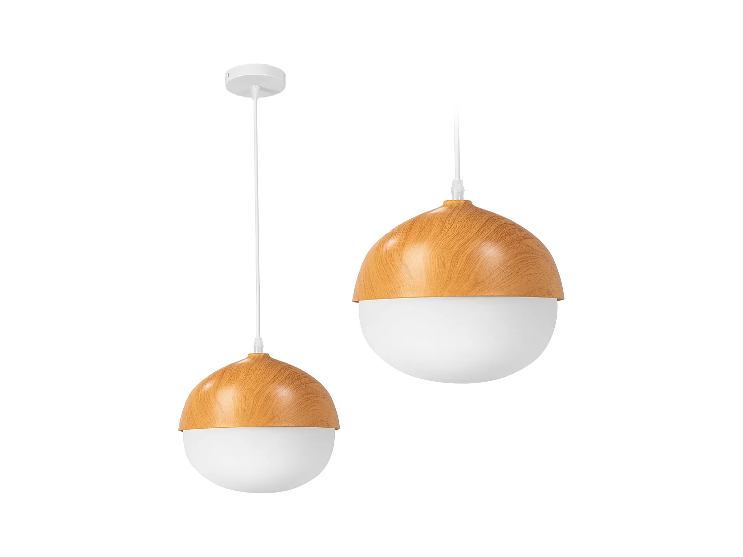 Lampe Suspendue Toolight APP951-1CP GROUND Brown