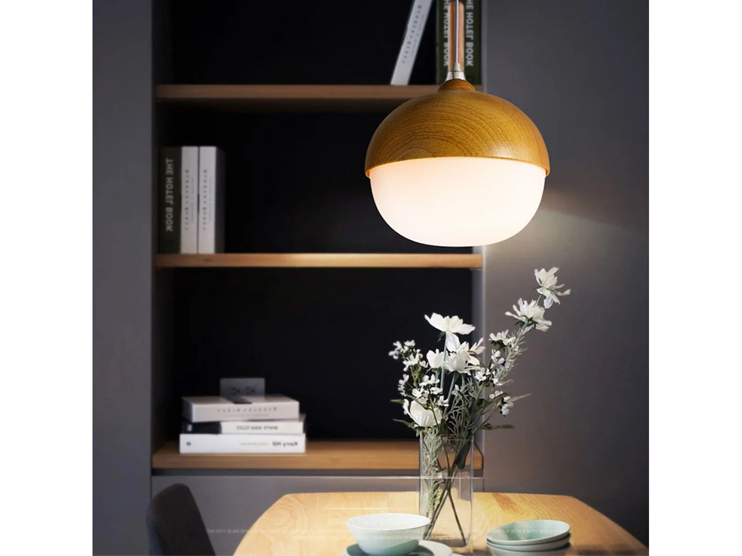 Lampe Suspendue Toolight APP951-1CP GROUND Brown