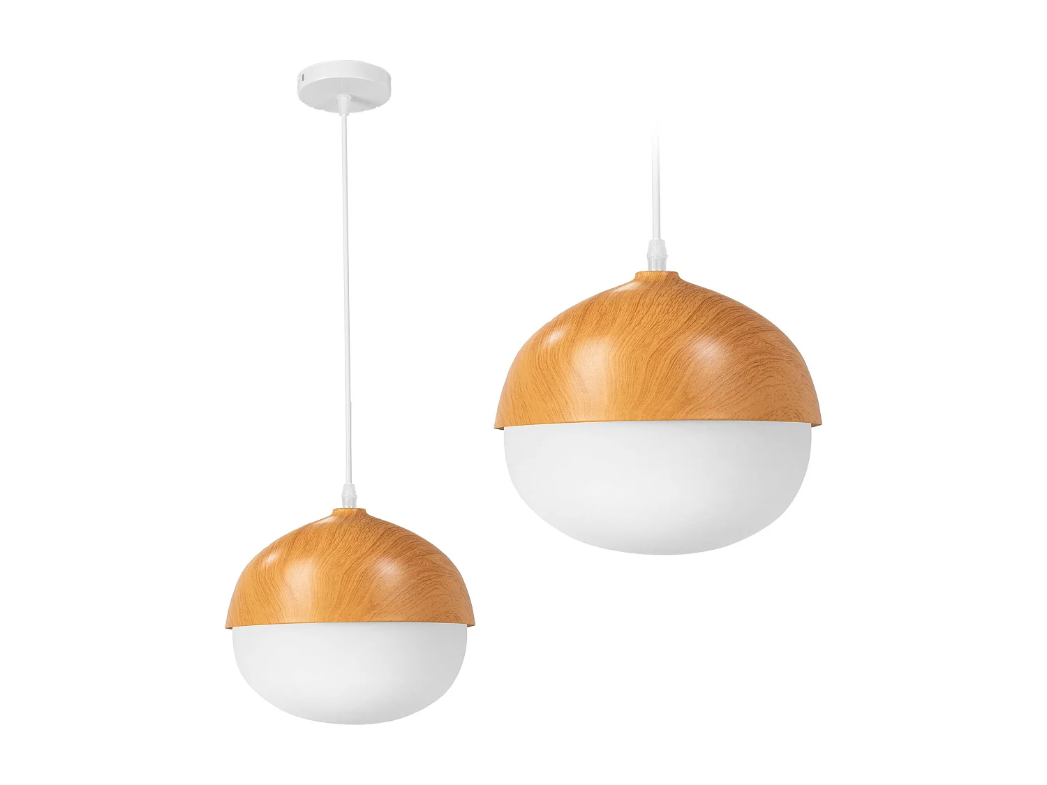 Lampe Suspendue Toolight APP951-1CP GROUND Brown