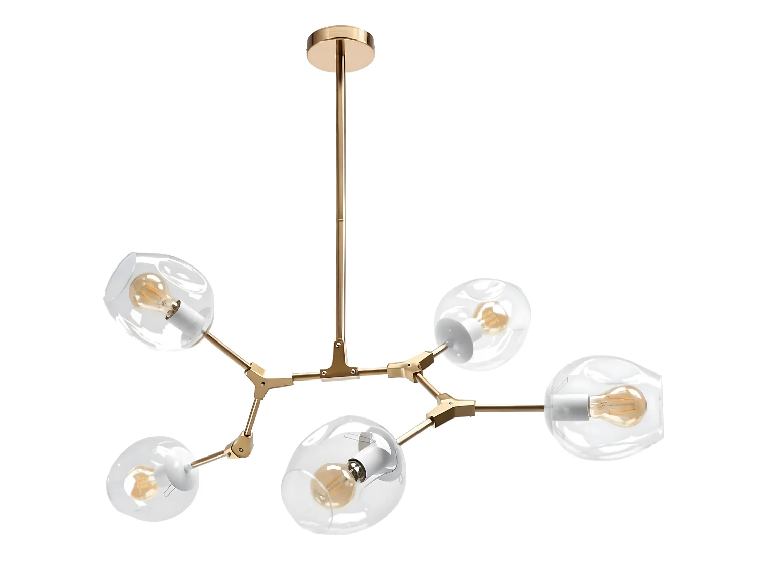 Deckenleuchte Toolight APP506-5C Gold