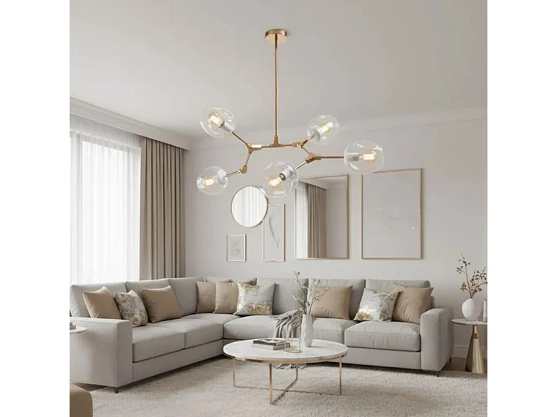 Deckenleuchte Toolight APP506-5C Gold
