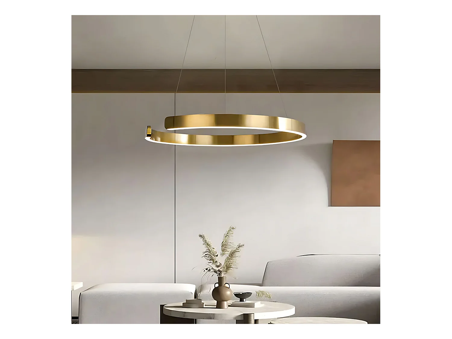 Lampe Suspendue Toolight LHJ053-CP1 C Gold
