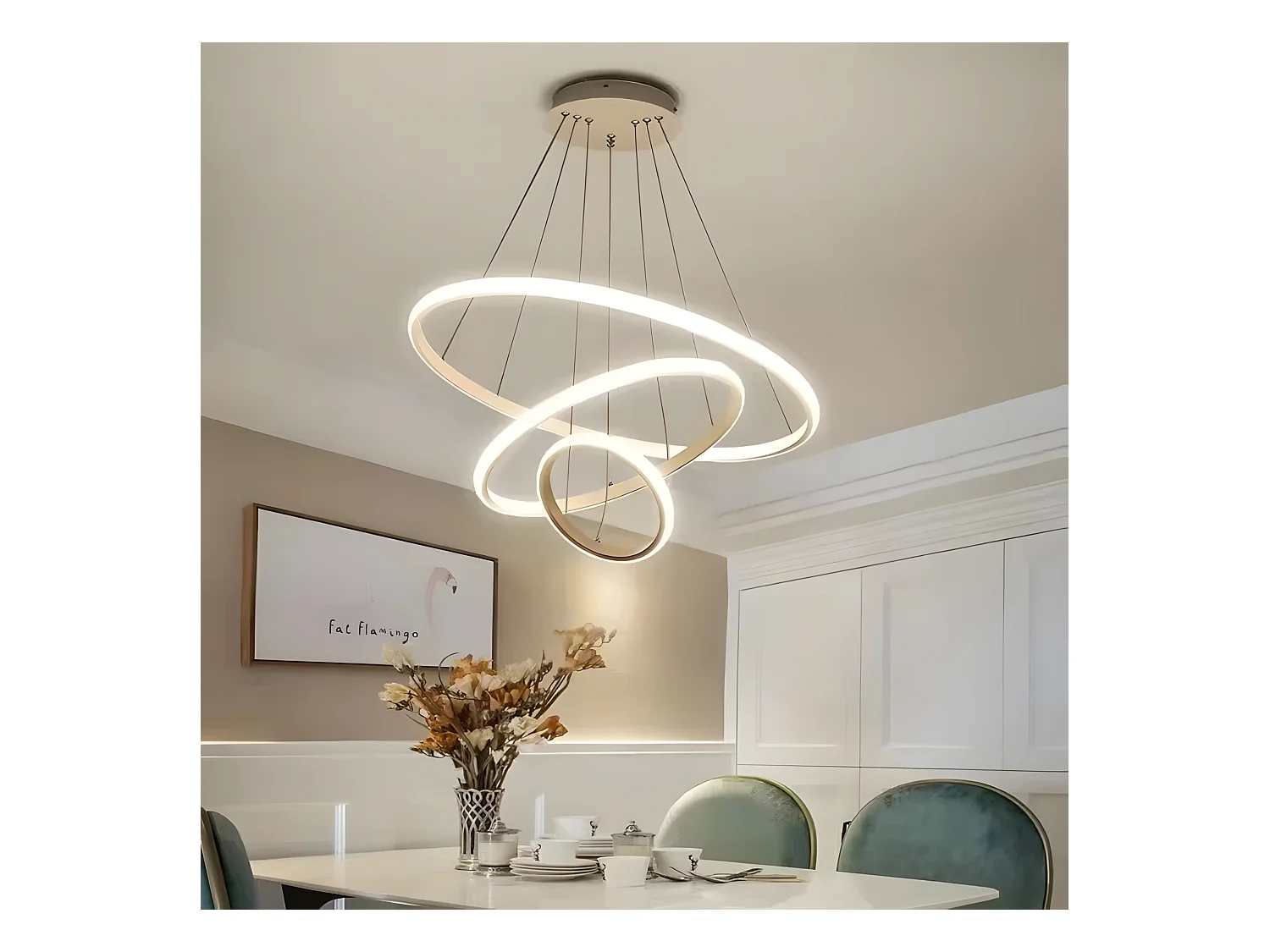 Lampe Suspendue Toolight LHJ010-CP4 BRUSH GOLD Gold