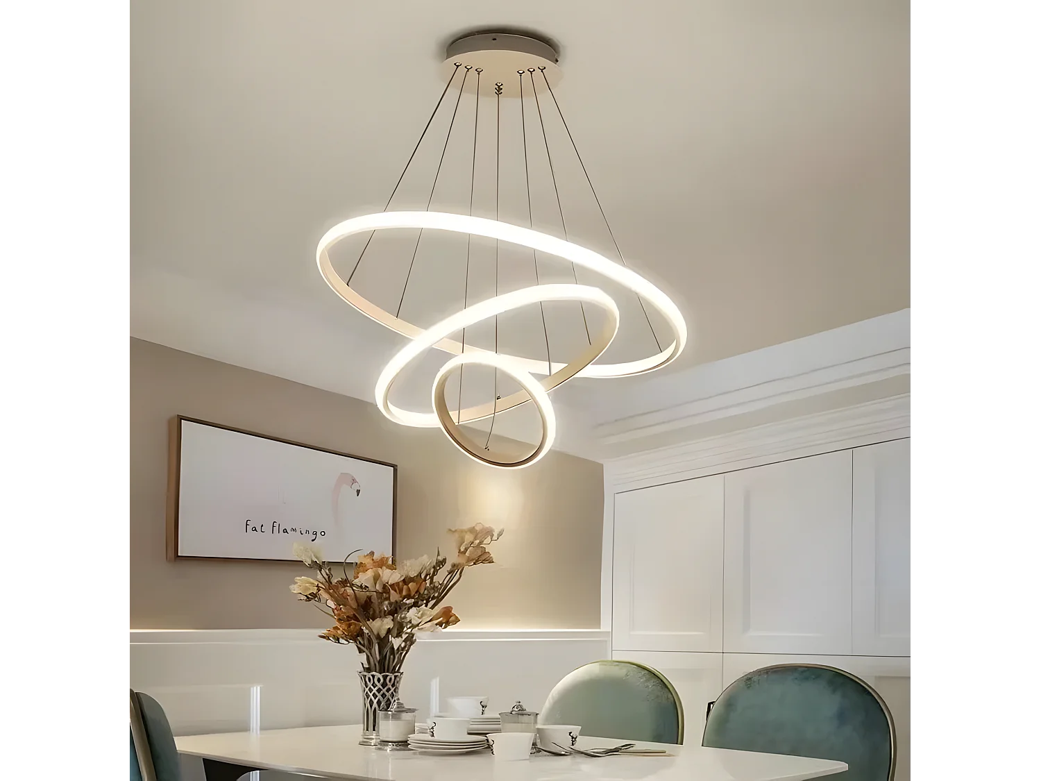 Lampe Suspendue Toolight LHJ010-CP4 BRUSH GOLD Gold