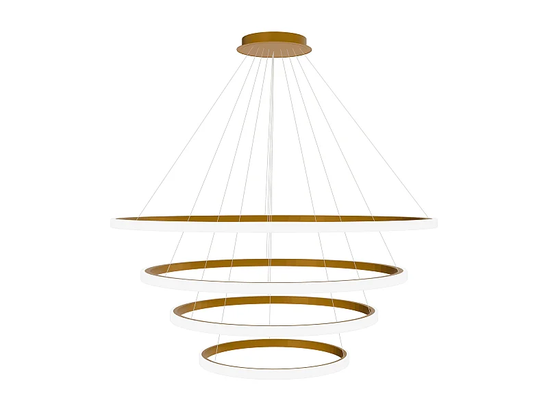 Hanglamp Toolight LHJ010-CP4 BRUSH GOLD Gold