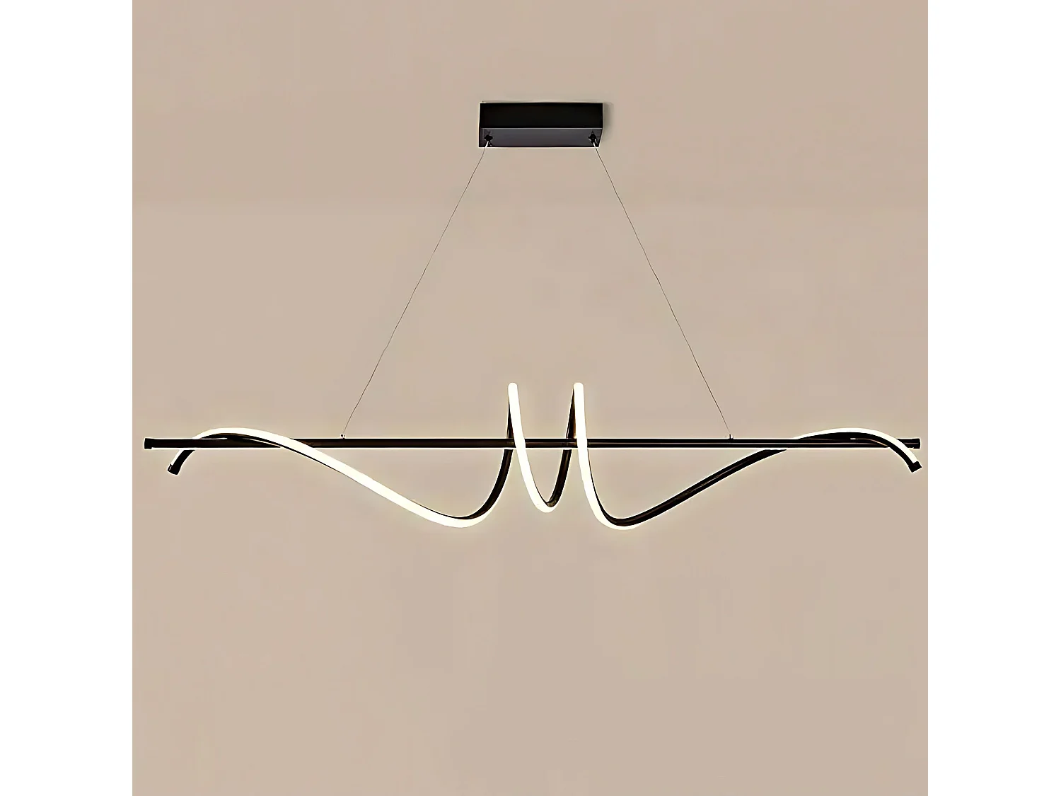 Lampe Suspendue Toolight LHJ023-CP Black