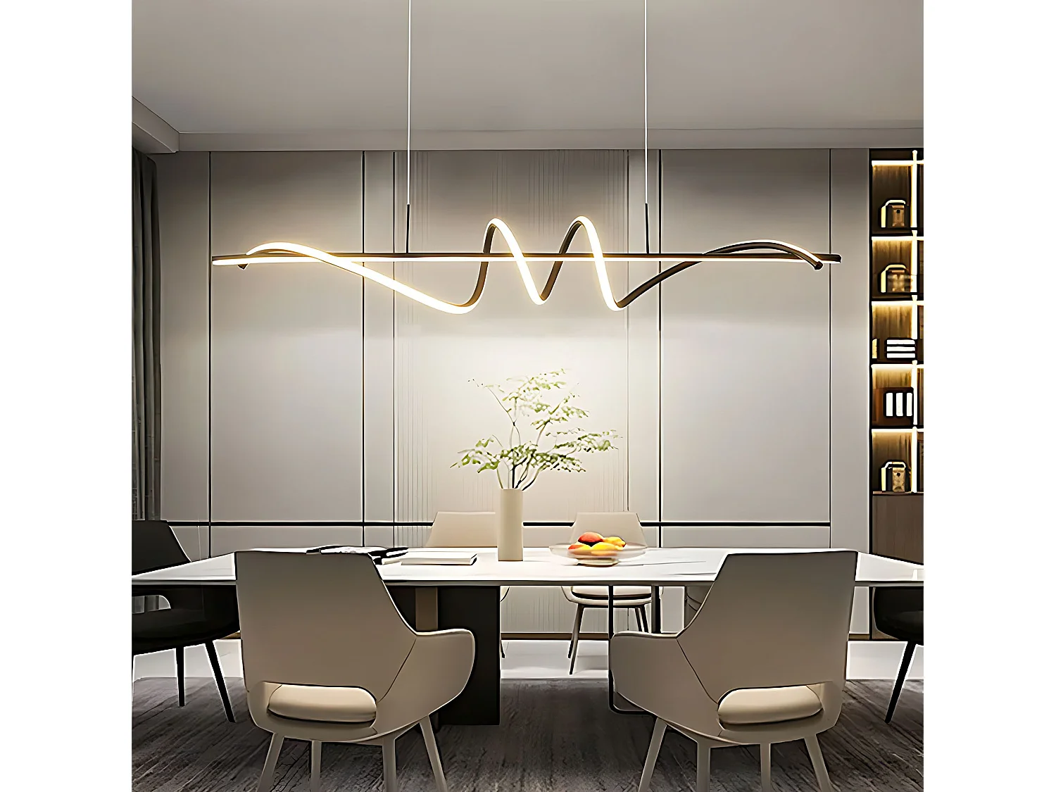 Lampe Suspendue Toolight LHJ023-CP Black