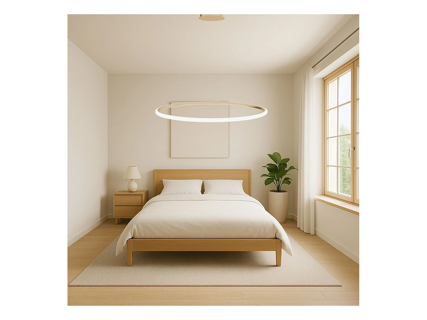 Lampe Suspendue Toolight LHJ003-CP 100 cm GOLD Gold