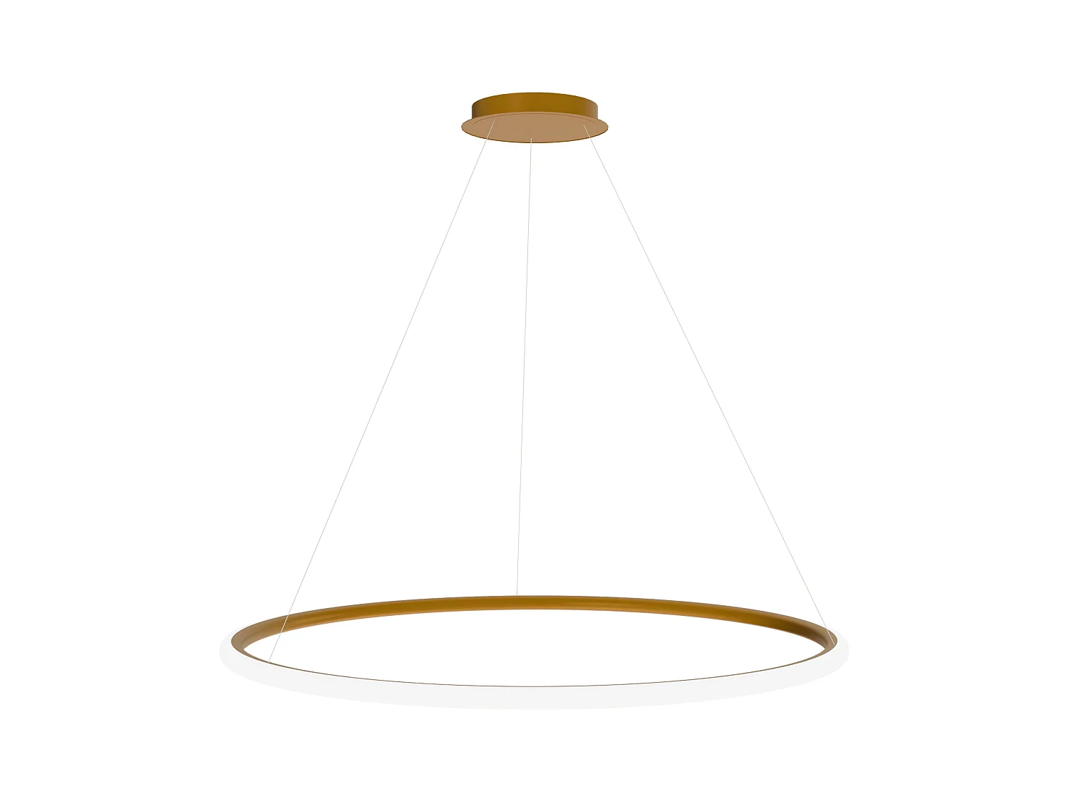 Lampe Suspendue Toolight LHJ004-CP 40 cm BRUSH GOLD Gold